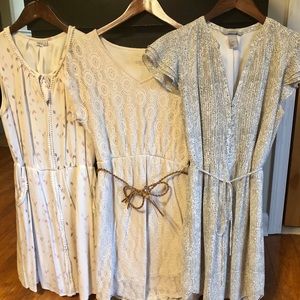Womens Lot of Spring/Summer Knee Length Dresses